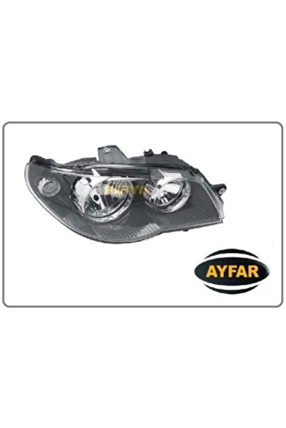 AYFAR Fiat Albea Sole Palio Far Sağ Motorlu Siyah 2007+ 101052