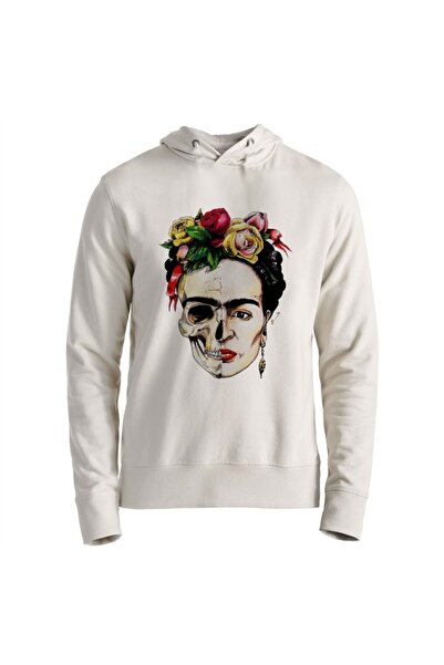 Alfa Tshirt Unisex Ecru Printed Sweatshirt