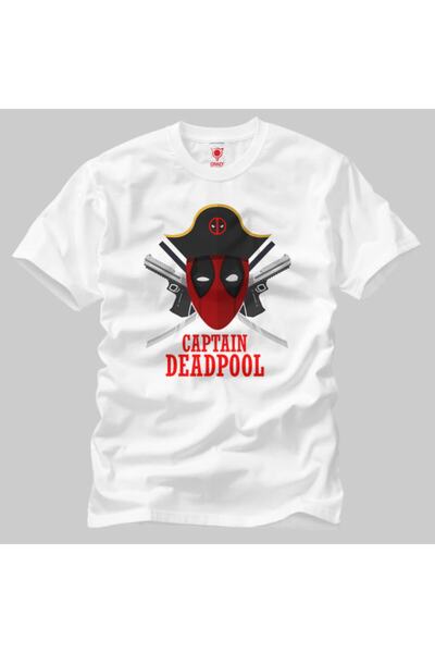 Crazy Дедпул Капітан Чоловіча футболка