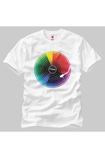 Crazy Чоловічий футболка - Pantune Color Of Music Дизайн