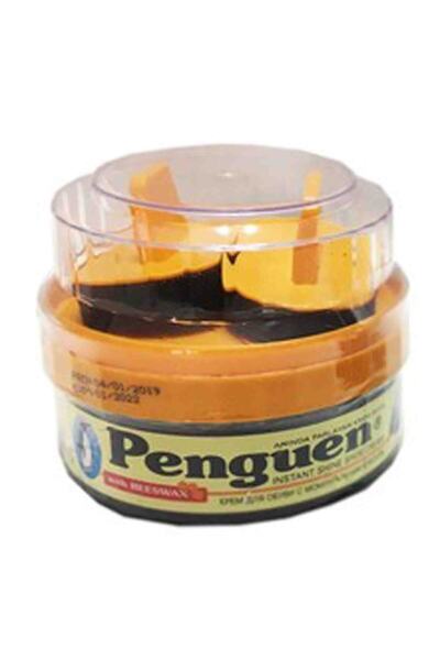 Penguen Krem Ayakkabı Boyası 200 ml Cilalı Çift Süngerli Renksiz