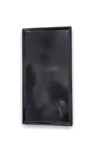 Evren 34*18 Cm Black Presentation Plate Thermo Melamine
