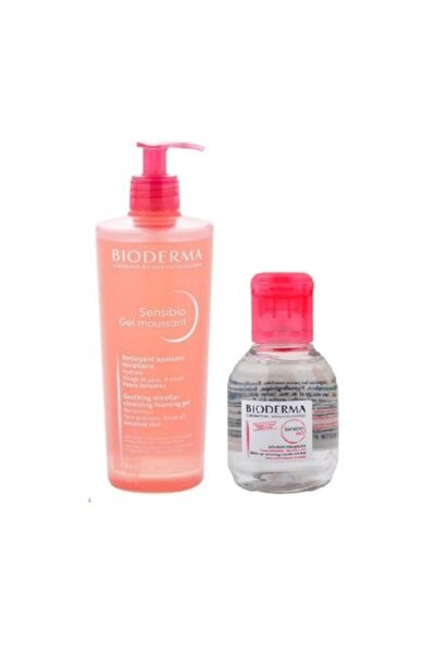 Bioderma Sensibio Foaming Jel 500 ml ve Sensibio H2o 100 ml