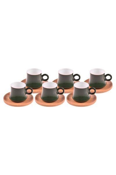 Bambum Yakut Harem Coffee Cup Set for 6 People - B1307
