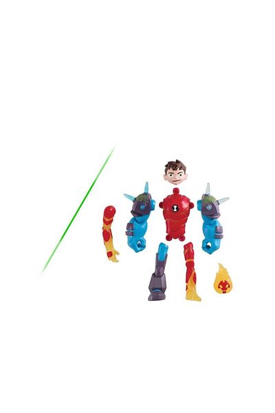 Ben 10 شخصيات الأكشن S1w13 - أومني - جليتش هيروز بن هيت بلاست شوكروك