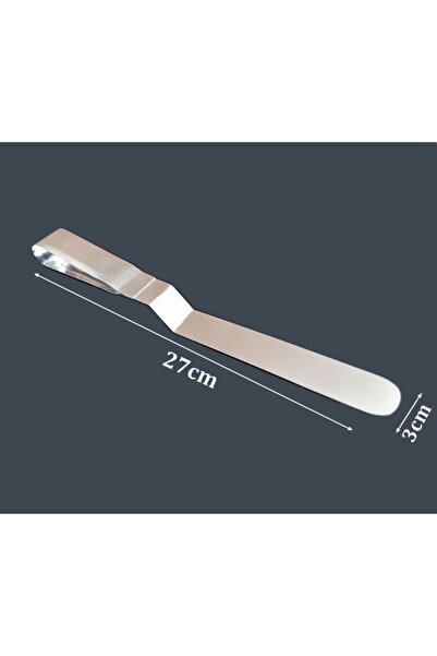 Nar kalıp 20cm Medium Size Narkalıp Metal Handle Oblique Pastry Spatula