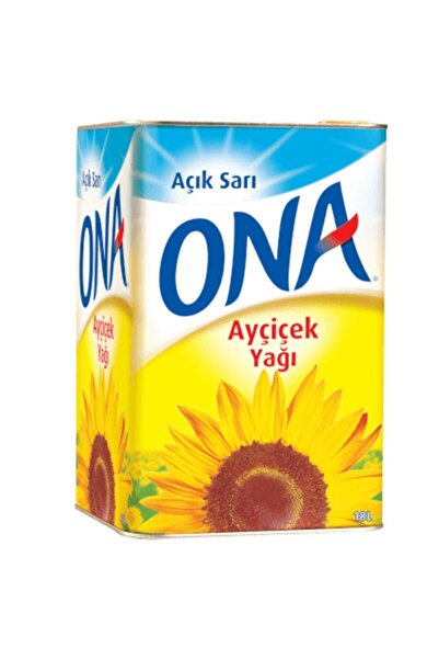 Ona Ayçiçek Yağı 18 lt