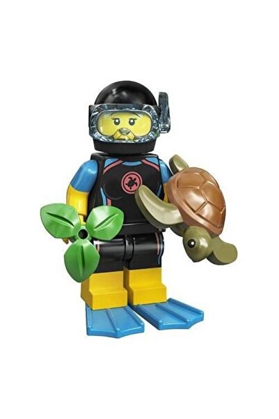 LEGO Minifigures Seri 20 Mini Figür 71027-12 Sea Rescuer Orjinal