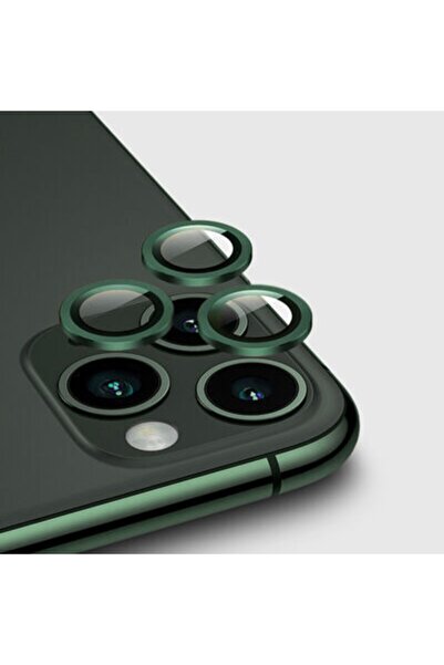 Miscase Green iPhone 12 Pro Colorful Compatible Camera Lens Protector