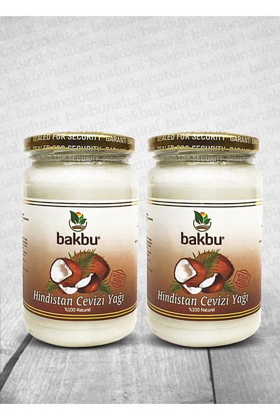 Bakbu زيت جوز الهند 320 مل 2 عبوة