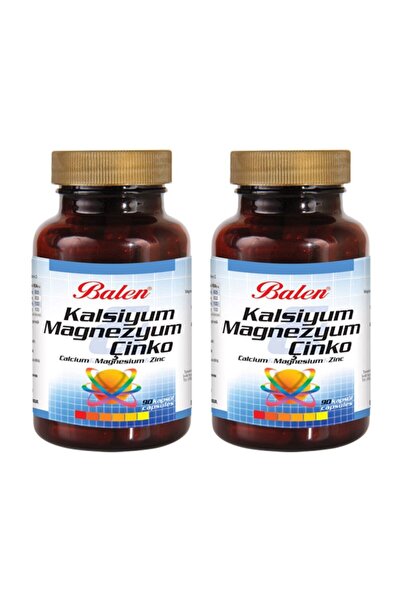 Balen كبسولة الزنك المغنيسيوم والكالسيوم 709 ملجم * 90 2 قطعة