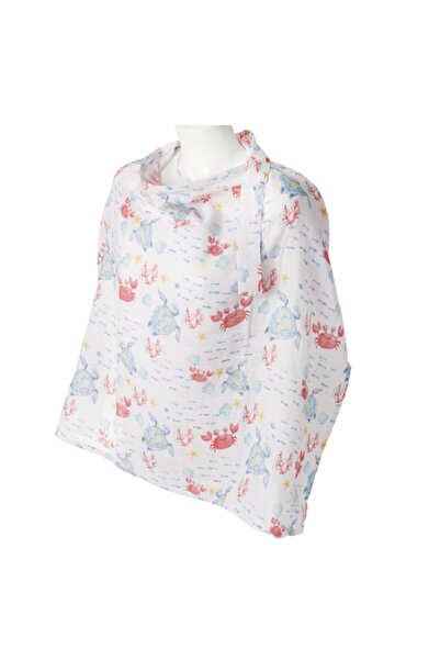 Gleam Atelier مريلة للرضاعة الطبيعية من كراب بيبي قطن 100% مقاس 70*90 سم