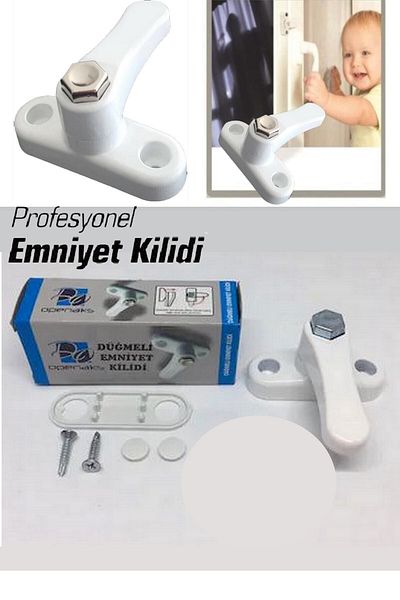 Neler Geldi Neler Pimapen Lock Steel Door Window Safety Lock Protection Lock For Pimapen Pvc Door Window