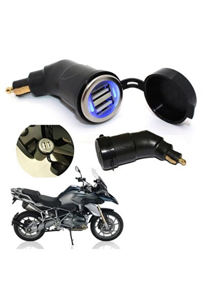 ON OFF MOTO Bmw 1200-1250 Triumph Tiger Çakmaklık Çift Usb Şarj Adaptörü