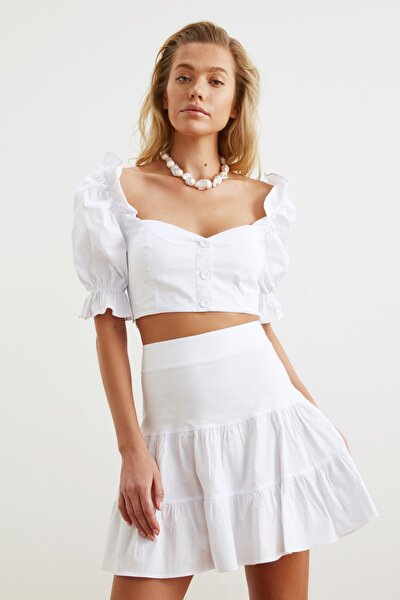 Trendyol Collection Two-Piece Set - White - Regular fit