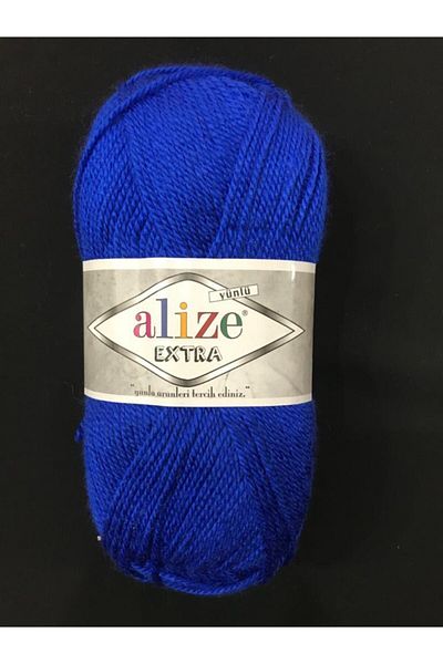 Alize Extra Νήμα Πλεξίματος 141 Σαξ Μπλε
