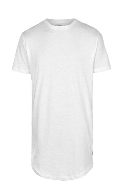 Jack & Jones Мъжка тениска Jack Jones, обикновена, бяла, 12113648