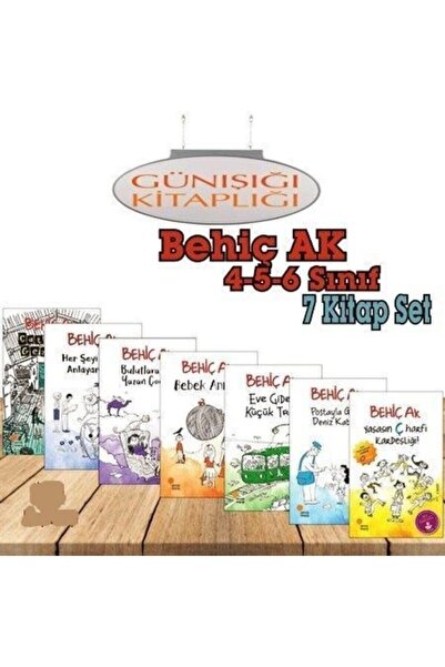 Günışığı Kitaplığı Behiç Ak 7 Kitap Seti
