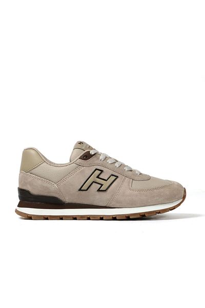 Hammer Jack M19250 Γνήσιο Nubuck Δερμάτινο Casual Αθλητικά Παπούτσια Μπεζ