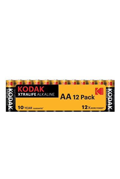 Kodak 12 Adet Shrink Xtralife Alkalin Kalem Pil-aa