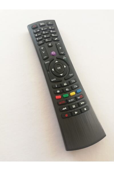 Turn Vestel Mor Tuşlu Netflix Youtube Tuşlu Led Televizyon Kumandası
