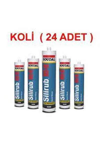 Soudal No5-he Şeffaf 300ml Nötr Dış Cephe Silikonu 1 Koli 24 Adet