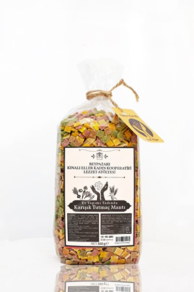 Kınalı Eller Kadın Kooperatifi Beypazarı Karışık Tutmaç Mantı 500gr.