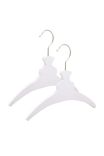 NYN 2 Pieces Baby Mascot Hangers with Wooden Special Design Figures