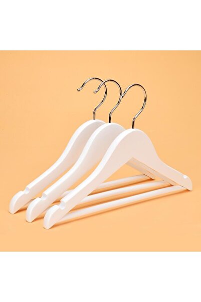 menofis Beyaz Ahşap Çocuk,bebek Elbise Askısı Bebek Askısı Kıyafet Ve Elbise ...