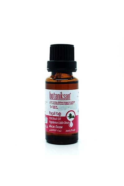 botaniksan 20 ml Patchouli Oil - Distillation, Pure and Natural Additive-Free