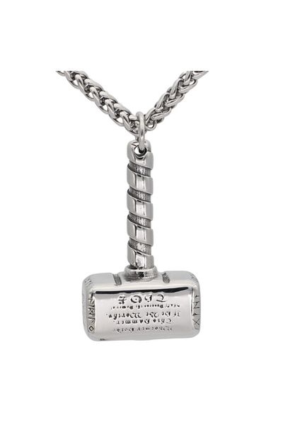 Viking Thor War Hammer Mjollnir Warhammer Design Odin Scandinavian Mythology Special Design 316l Necklace