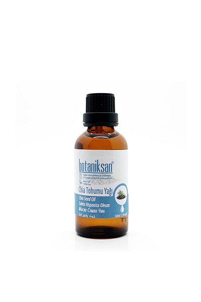botaniksan 50 ml Chia Seed Oil - Cold Pressed, Pure No Additives
