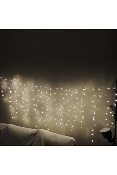 Sunlight Saçak Led Işık Perde Aydınlatma 2,5m Iç Sarkıt Yılbaşı Süsü Gün Işığı