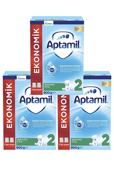Aptamil Pronutra 2 Devam Sütü 900 Gr 3'lü Paket