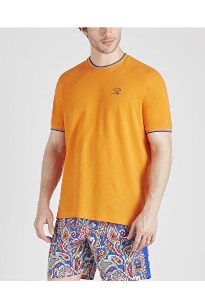 PAUL&SHARK Ανδρικό πλεκτό μπλουζάκι C.w. Βαμβάκι