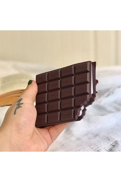 SARFEX Scented Concept Notebook with Chocolate Design 8,5x10cm 80 Sheets
