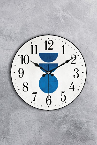 EMORES Διακοσμητικό ρολόι τοίχου 36 cm Real Bombe Glass Acar Seconds Silent M...