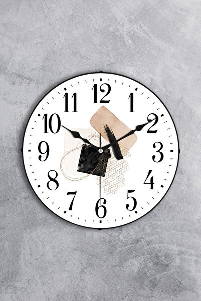 EMORES Διακοσμητικό ρολόι τοίχου 36 cm Real Bombe Glass Acar Seconds Silent M...