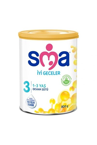 SMA Iyi Geceler 3 Numara 1-3 Yaş Devam Sütü 800 Gr