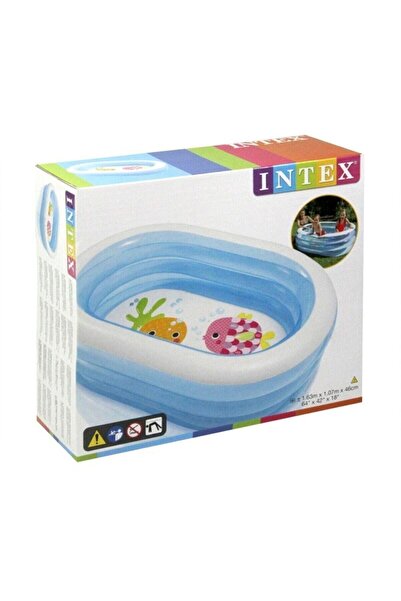 Intex Şeffaf Oval Havuz Ih57482