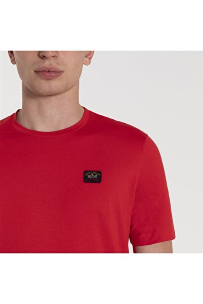 PAUL&SHARK Ανδρικό πλεκτό μπλουζάκι C.w. Βαμβάκι