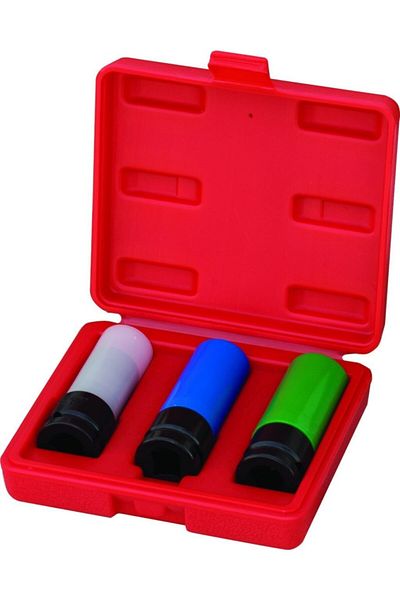 İzeltaş 3 Pieces 1/2'' Alloy Wheel Socket Set