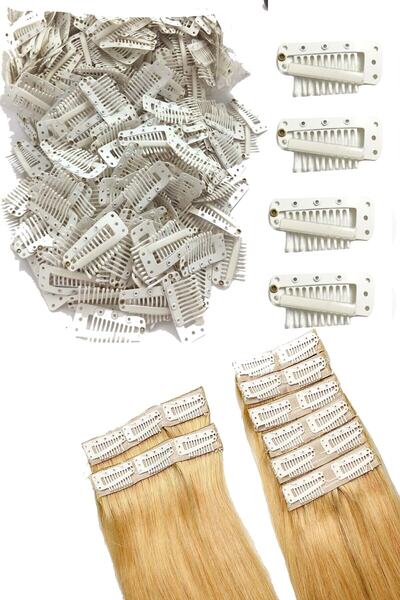 PRODİVA Wigs, Snap Clips, Hairpieces, Halves, Bangs Clips Platinum in Pack of...