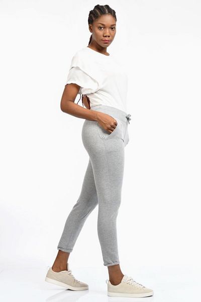 Zegy Γυναικεία φόρμα Straight Model - Γκρι