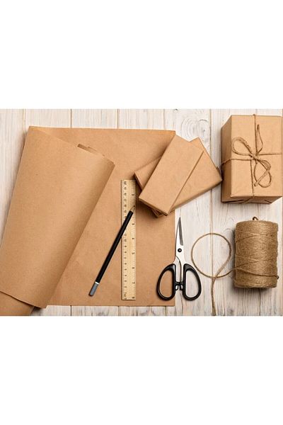 Kraft Packaging Paper 50X70 cm 50 Pieces (1.4 kg)