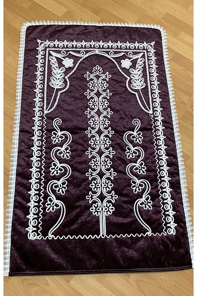 AYHANHOME Βουργουνδία Velvet Dowry Νυφικό Σετ Προσευχής
