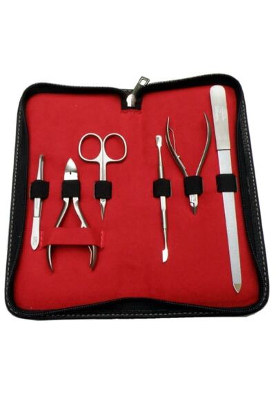 Solingen Manikür Pedikür Seti Cobald Paslanmaz Profesyonel Bileyli Süper Kesk...