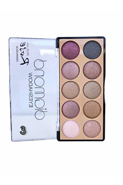 AİLY COSMETİCS Rose Diamond Model 10'lu Far Paleti 03 No