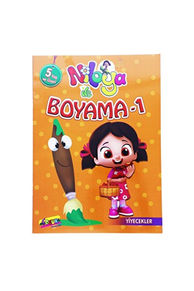 KESKİN COLOR Coloring with sharp color niloya 1 food coloring book