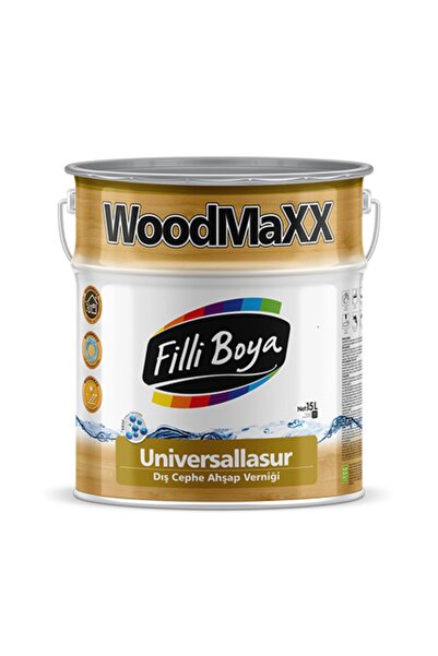 Filli Boya Woodmaxx® Universallasur Dış Cephe Ahşap Verniği 2,5 Lt